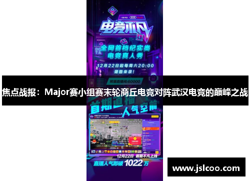 焦点战报：Major赛小组赛末轮商丘电竞对阵武汉电竞的巅峰之战